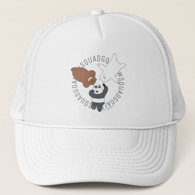 Gorra De Camionero Apagamos osos - #SquadGoals (Anverso)