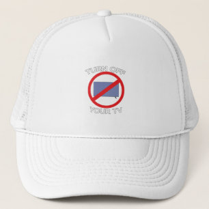 Gorra De Camionero Apagar Su Televisión