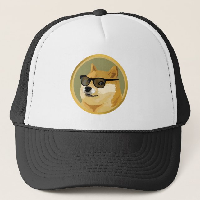 Gorra De Camionero Aparato de moneda de perro - Doge (Anverso)