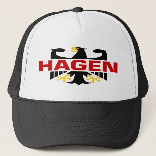 Gorra De Camionero Apellido de Hagen (Anverso)