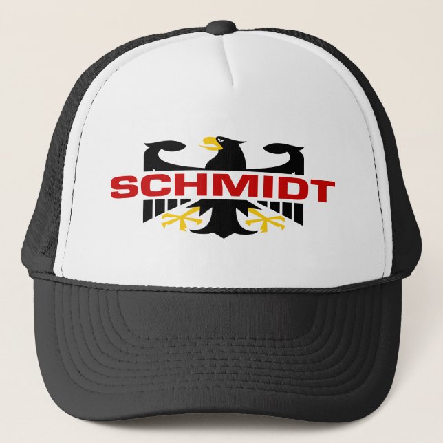 Gorra De Camionero Apellido de Schmidt (Anverso)