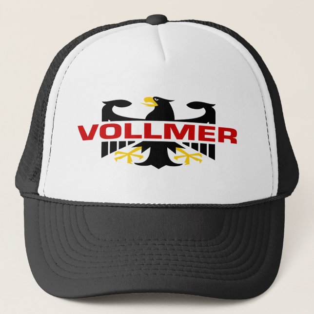 Gorra De Camionero Apellido de Vollmer (Anverso)