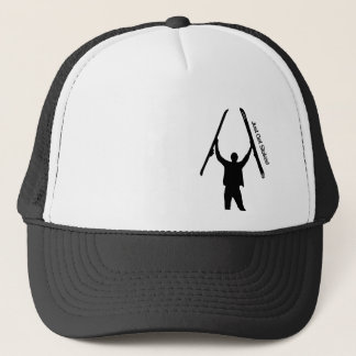 Gorra De Camionero Apenas consiga alimentado [el esquí]