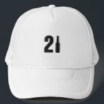 Gorra De Camionero Apenas cumpleaños dado vuelta de la botella de<br><div class="desc">¿Apenas 21 dados vuelta?  ¿Alguien que usted sabe tiene un 21ro cumpleaños el subir?  ¡Deje el mundo saber su nuevos consumición y alcohol legales adultos de las prioridades…!  ¡Beba por favor responsable en su cumpleaños… y para la vida!</div>