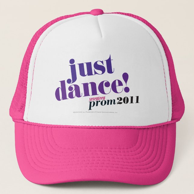 Gorra De Camionero Apenas danza - púrpura (Anverso)