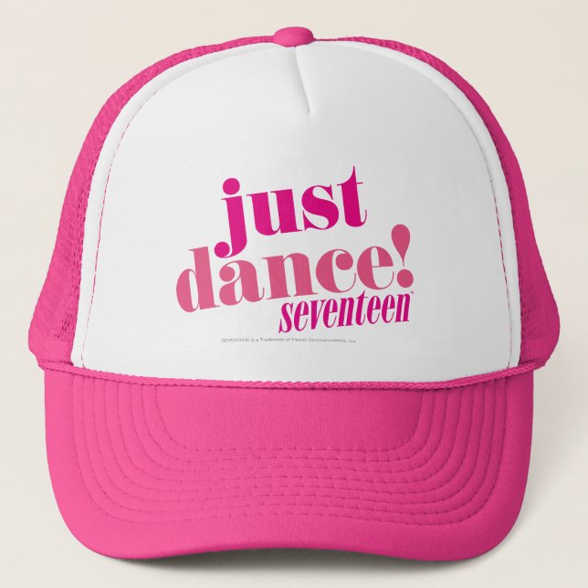 Gorra De Camionero Apenas danza - rosa (Anverso)