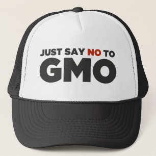 Gorra De Camionero Apenas diga no a GMO
