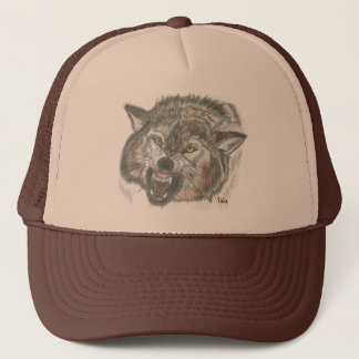 Gorra De Camionero Apenas el lobo, gorra del camionero
