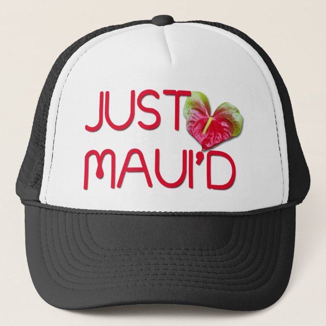 Gorra De Camionero Apenas Maui'd (Anverso)