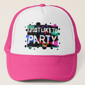 GORRA DE CAMIONERO APENAS TENGO GUSTO AL FIESTA