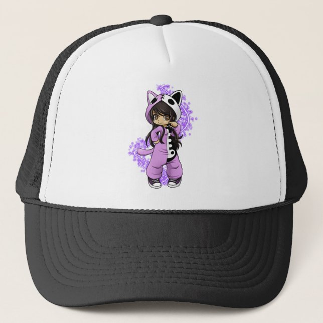 Gorra De Camionero Aphmau Official Limited Edition (Anverso)