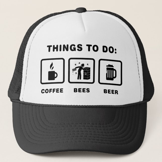 Gorra De Camionero Apicultor (Anverso)