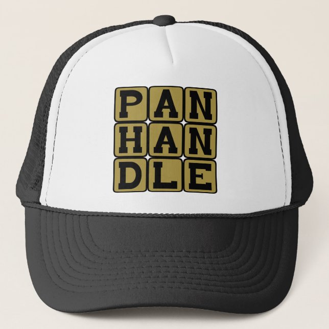 Gorra De Camionero Apodo de Panhandle, Oklahoma (Anverso)