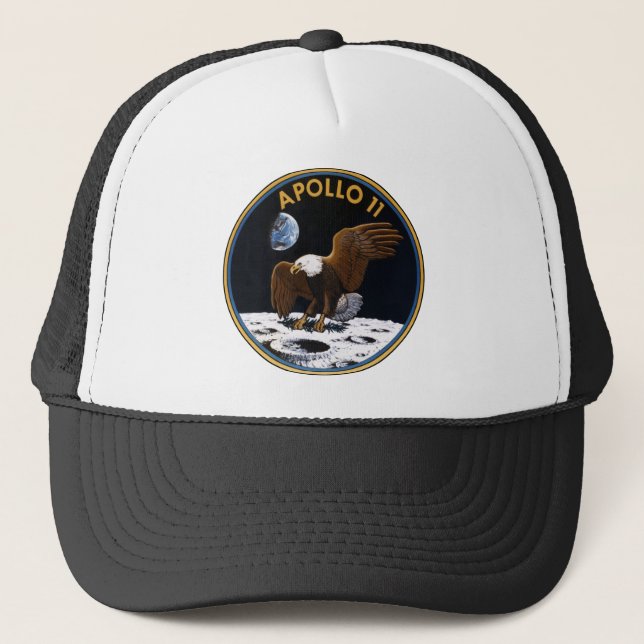 Gorra De Camionero Apolo 11 (Anverso)