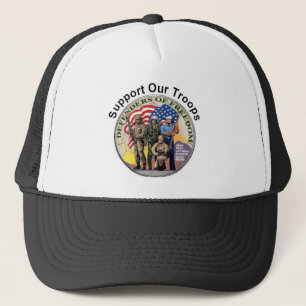 Gorra De Camionero Apoya a nuestras tropas