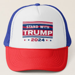 Gorra De Camionero Apoya a Trump~2024~MAGA
