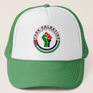 Gorra De Camionero Apoyamos Palestina, Palestina Libre,