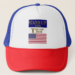 GORRA DE CAMIONERO APOYAR A TRUMP