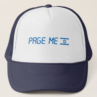 Gorra De Camionero Apoye a Israel Trucker Hat