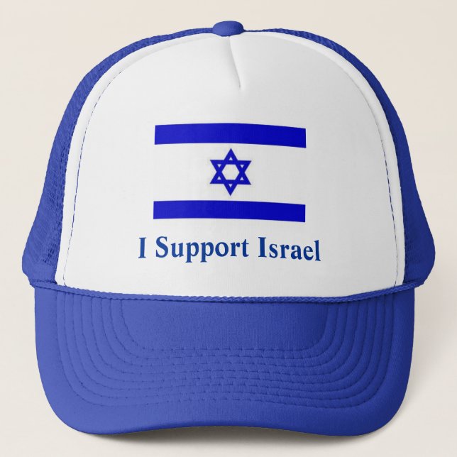 Gorra De Camionero Apoyo a Israel (Anverso)