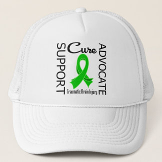 Gorra De Camionero Apoyo Abogado Cure Lesiones Cerebrales Traumáticas