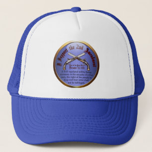 Gorra De Camionero Apoyo la segunda enmienda