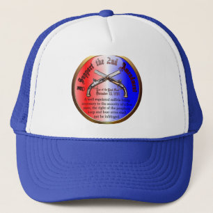 Gorra De Camionero Apoyo la segunda enmienda