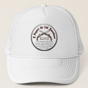 Gorra De Camionero Apoyo la segunda enmienda