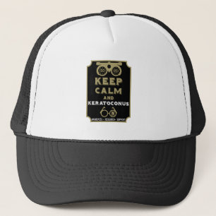 Gorra De Camionero Apoyo Y Conciencia De Keratoconos