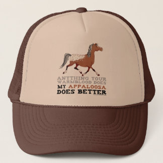 Gorra De Camionero Appaloosas lo hace mejor