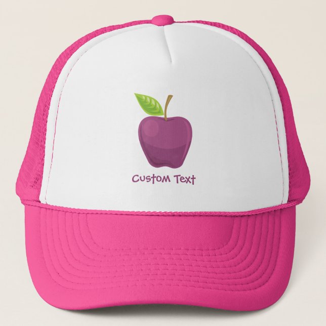 Gorra De Camionero Apple Purple (Anverso)