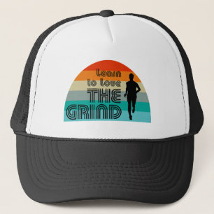 Gorra De Camionero Aprender A Amar El Retro De Correr Grind