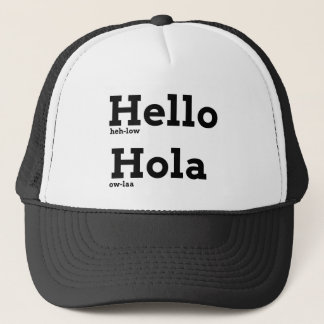 Gorra De Camionero Aprender inglés e intercambio de idioma español