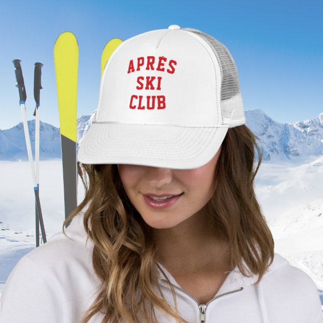 Gorra De Camionero Après ski Club Winter Ski Travel Matching Group Sk (Après ski Club Winter Ski trip Matching  Apres Ski Hat for Family reunion
)
