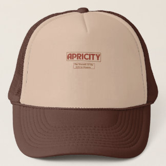 Gorra De Camionero APRICIDAD: El calor del SOL en inviernos