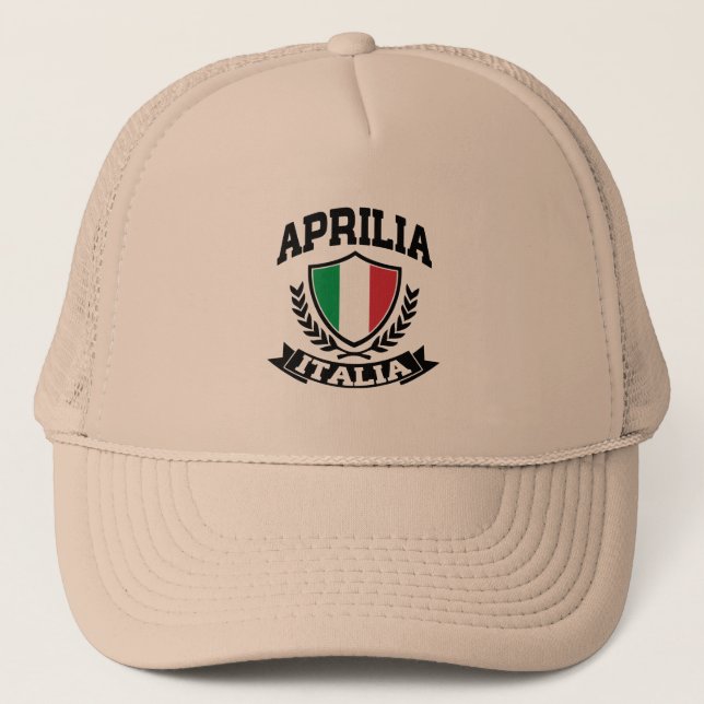 Gorra De Camionero Aprilia Italia (Anverso)