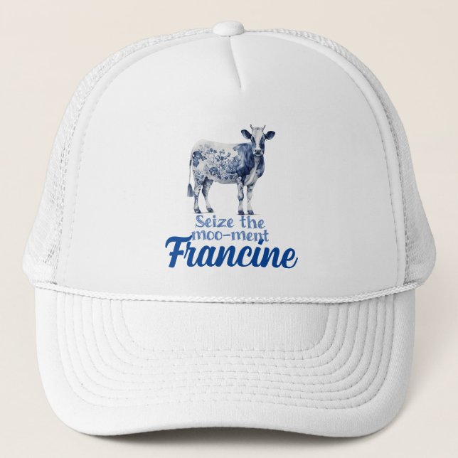 Gorra De Camionero Aprovecha el Moo-mento Personalizable (Anverso)