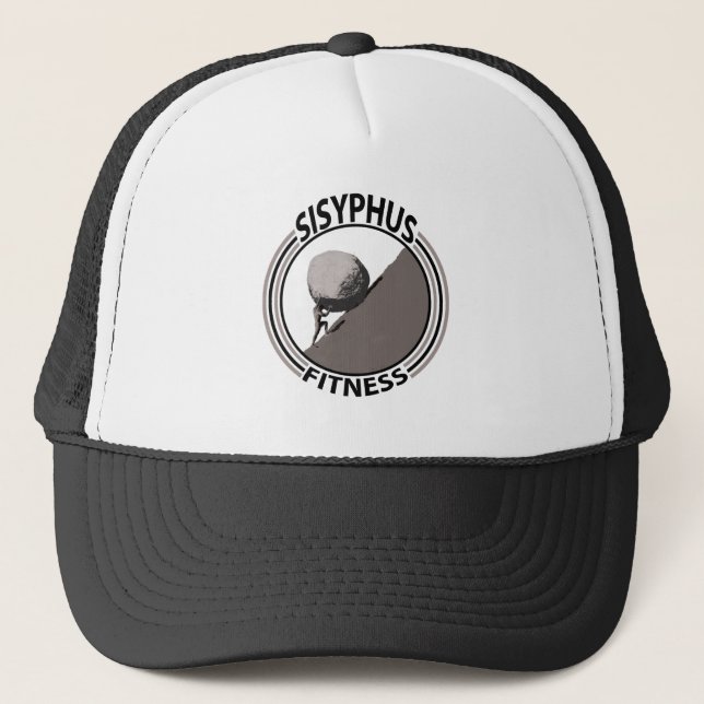 Gorra De Camionero Aptitud de Sisyphus (Anverso)