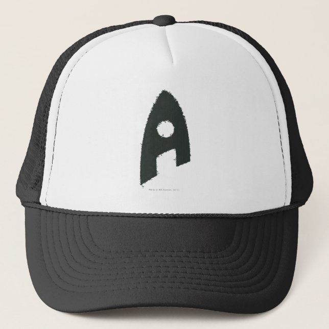 Gorra De Camionero Aquaman Grunge 'A' (Anverso)