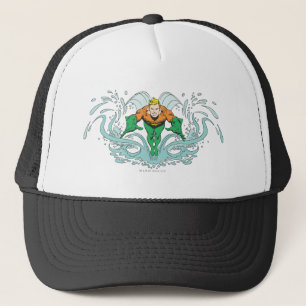 Gorra De Camionero Aquaman Lunging Forward