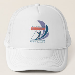 Gorra De Camionero Aquaman Que el mar te libere