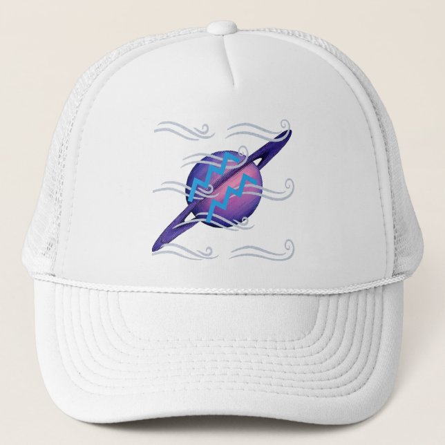 Gorra De Camionero Aquarius (Anverso)