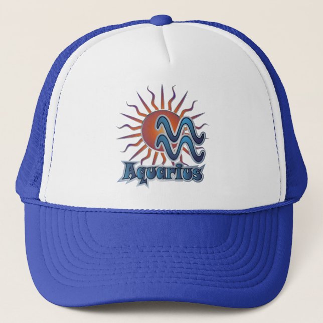 Gorra De Camionero Aquarius (Anverso)