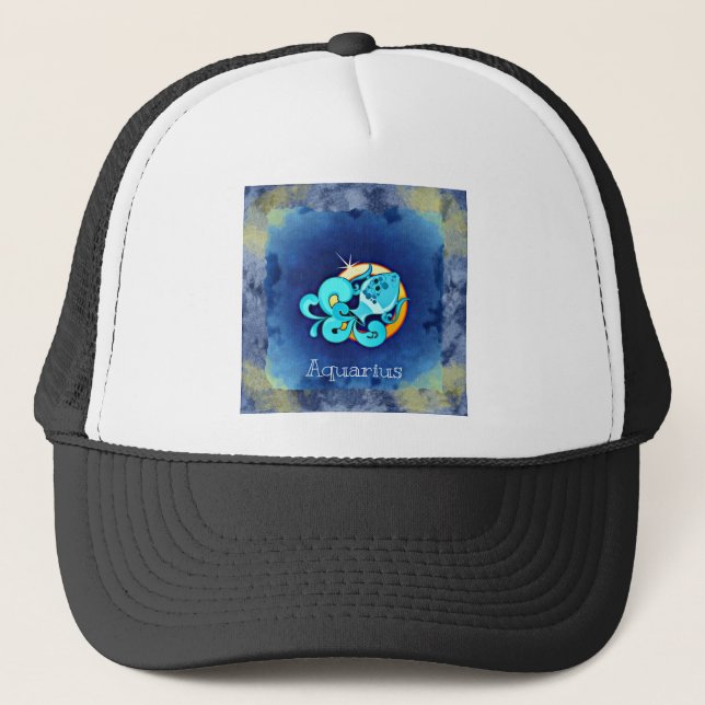 Gorra De Camionero Aquarius (Anverso)