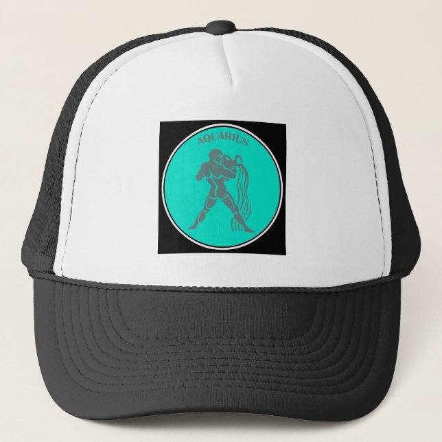 Gorra De Camionero Aquarius Trucker (Anverso)