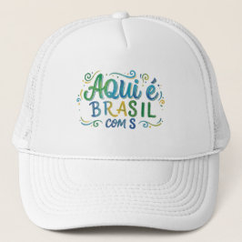Gorra De Camionero Aqui e Brasil com S Culture