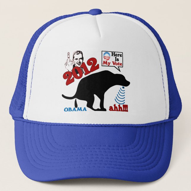 Gorra De Camionero Aquí está mi voto (Anverso)