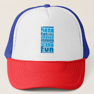 Gorra De Camionero Aqui por los aperitivos, para divertirse