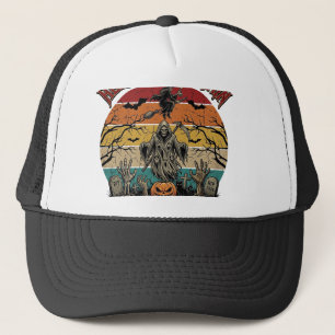 Gorra De Camionero Aquí viene de nuevo la muerte espantosa de Hallowe