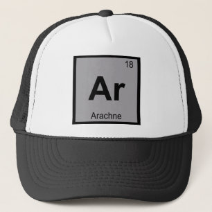 Gorra De Camionero Ar - Aracne Símbolo de la tabla periódica de quími